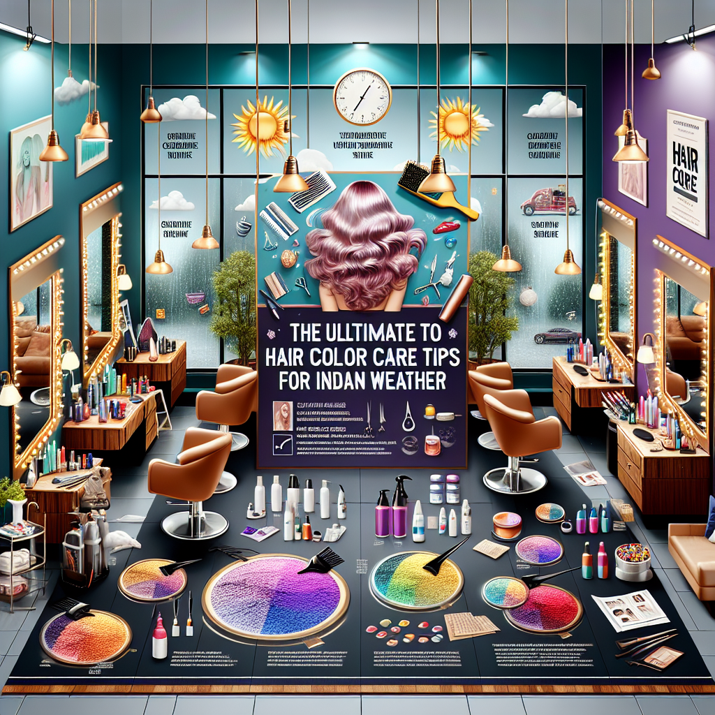 Hair Color Care Tips for Indian Weather – How to Protect Your Color