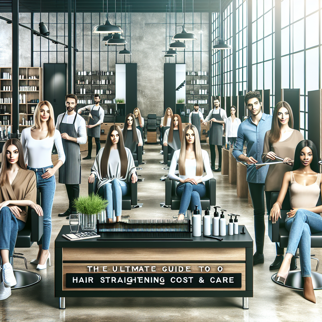 Hair Straightening Treatment – Types, Benefits & Aftercare Guide