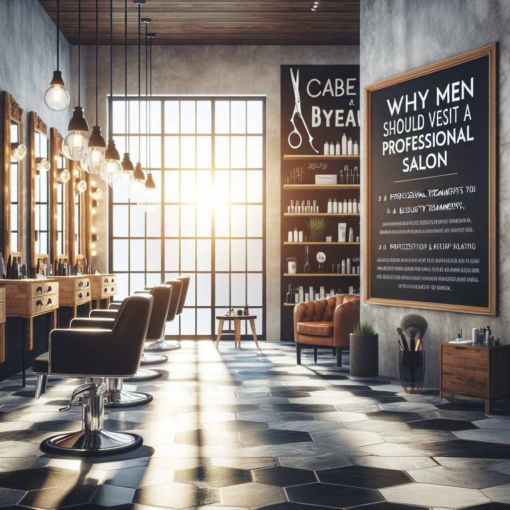 The Ultimate Guide to Why Men Should Visit a Professional Salon