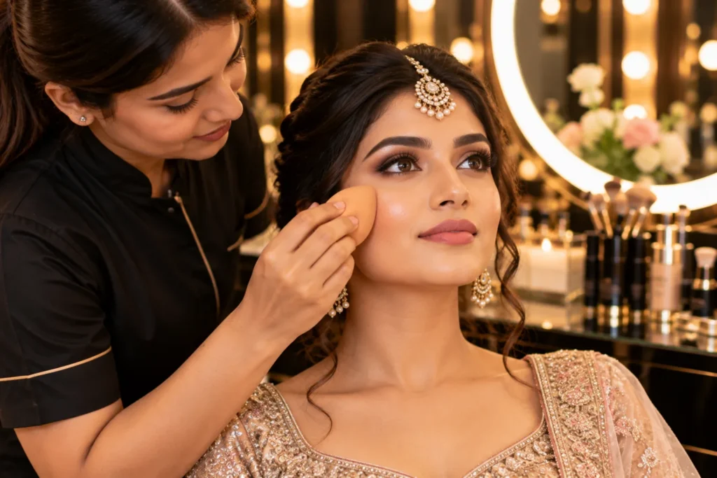 HD Makeup vs Normal Makeup – Stylelife Unisex Salon, Vasundhara