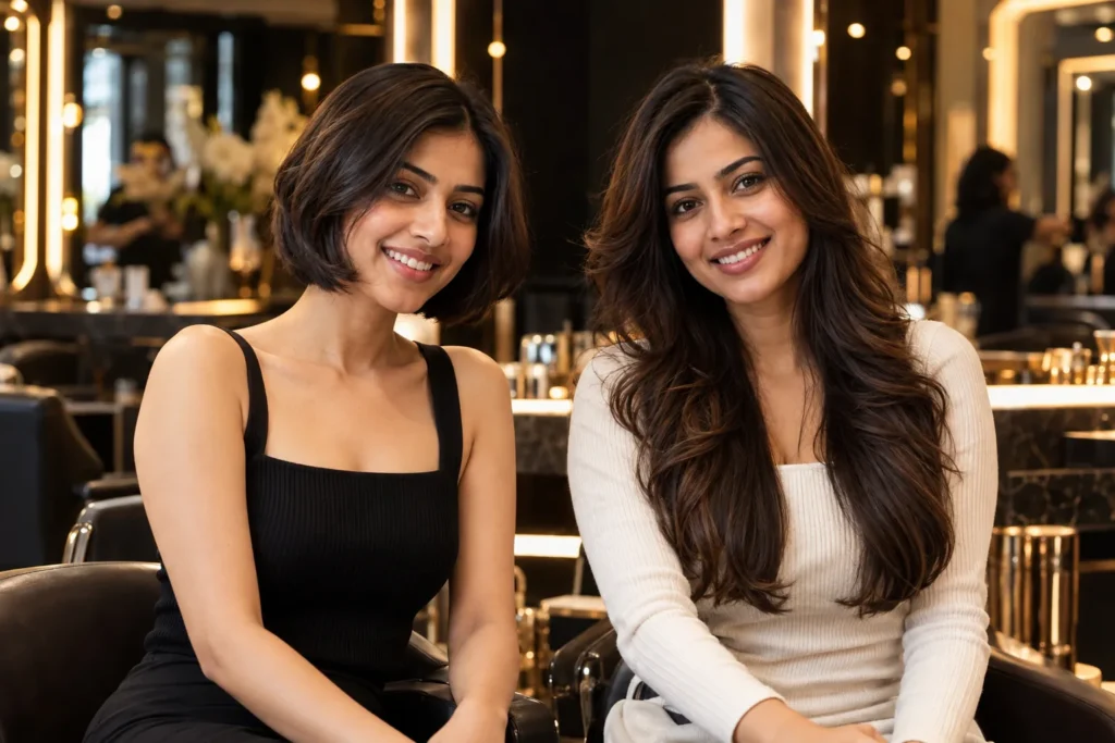 Short vs Long Haircuts – Stylelife Unisex Salon, Vasundhara