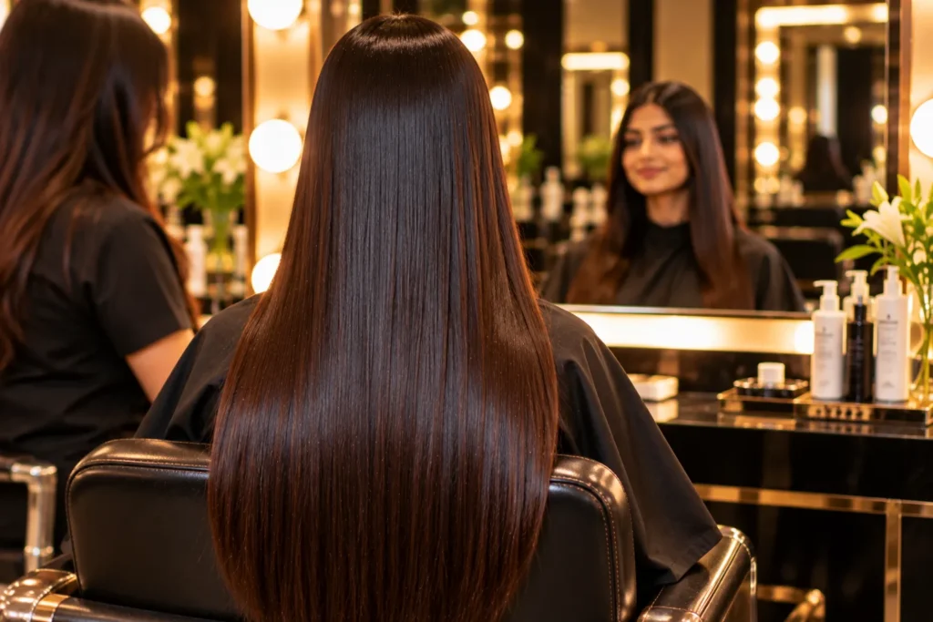 How Long Does Hair Rebonding Last? – Stylelife Unisex Salon, Vasundhara
