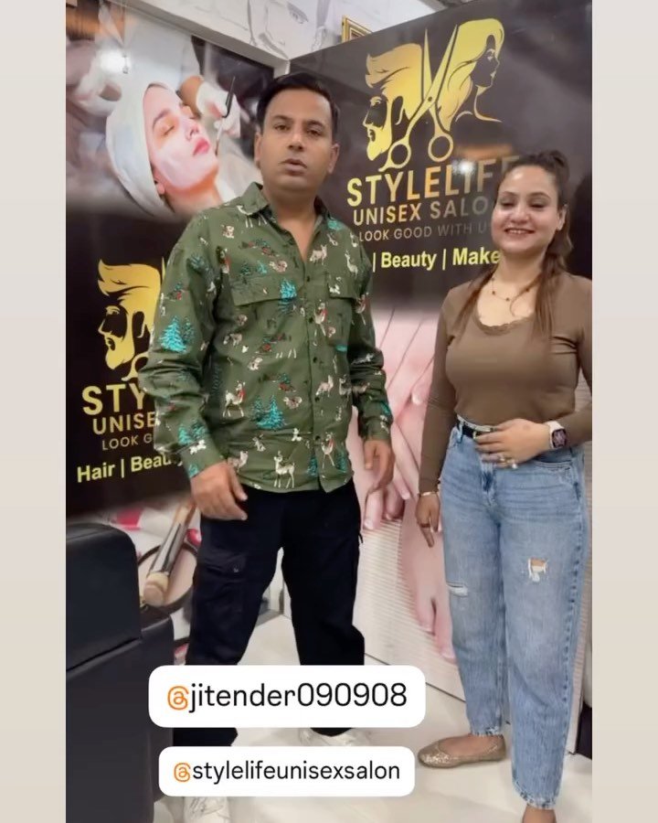 Men’s haircut at Stylelife Unisex Salon, Vasundhara